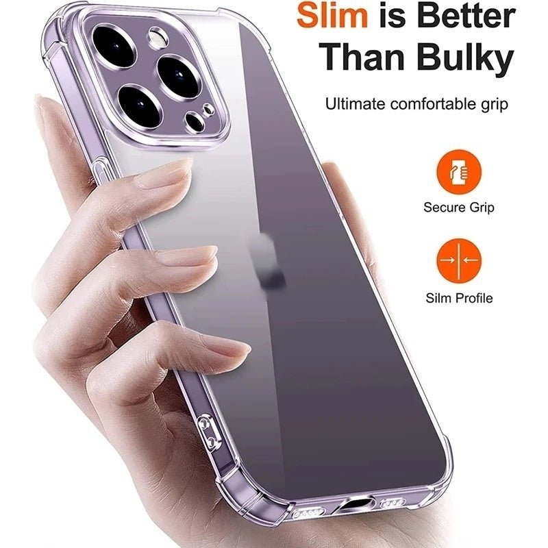Airbag Transparent Drop - resistant Phone Case - WAREHOUSE SHOP