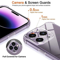 Airbag Transparent Drop - resistant Phone Case - WAREHOUSE SHOP