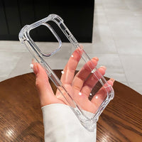 Airbag Transparent Drop - resistant Phone Case - WAREHOUSE SHOP