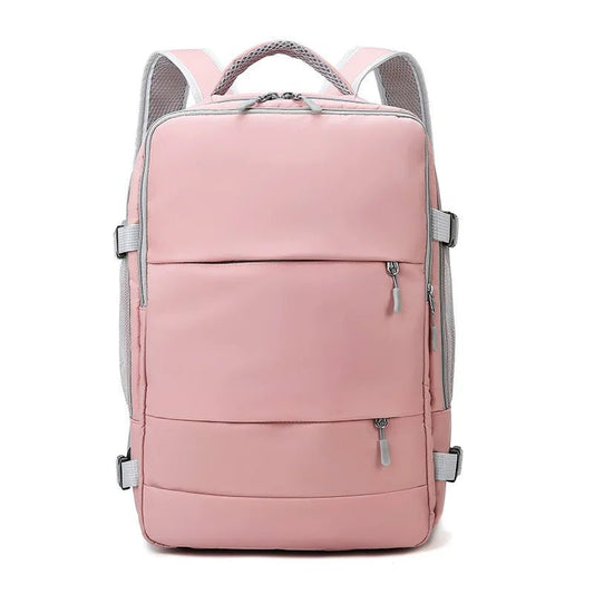 All - in - One Women’s Travel Backpack – Waterproof, Large Capacity, Multi - Compartment, Shoe Storage - WAREHOUSE SHOP