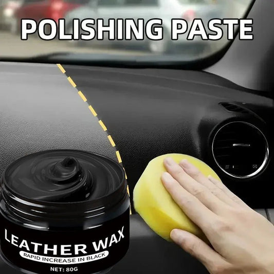 Automotive Plastic Restoration Wax - All - Vehicle Interior & Exterior Panel Renewal Coating Agent, Crystal Clear Finish, Durable - WAREHOUSE SHOP