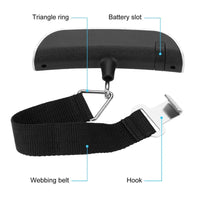 Baggage Digital Portable Scale. LCD Display 110lb/50kg for Electronic Luggage Hanging Suitcase. Bag weighs. - WAREHOUSE SHOP