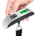 Baggage Digital Portable Scale. LCD Display 110lb/50kg for Electronic Luggage Hanging Suitcase. Bag weighs. - WAREHOUSE SHOP