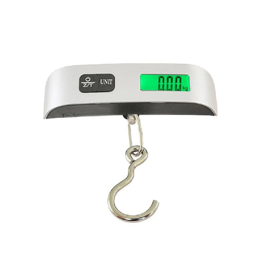 Baggage Digital Portable Scale. LCD Display 110lb/50kg for Electronic Luggage Hanging Suitcase. Bag weighs. - WAREHOUSE SHOP