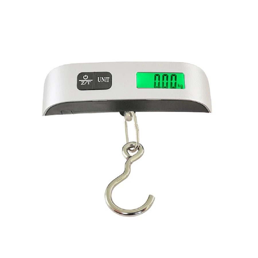 Baggage Digital Portable Scale. LCD Display 110lb/50kg for Electronic Luggage Hanging Suitcase. Bag weighs. - WAREHOUSE SHOP