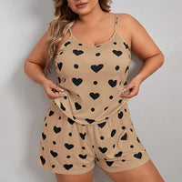 Big Size Summer Pajamas Plus Size Women Pijama Set Sexy Women Sleeveless Sleepwear Woman Women's Sleep Lounge Underwear - WAREHOUSE SHOP