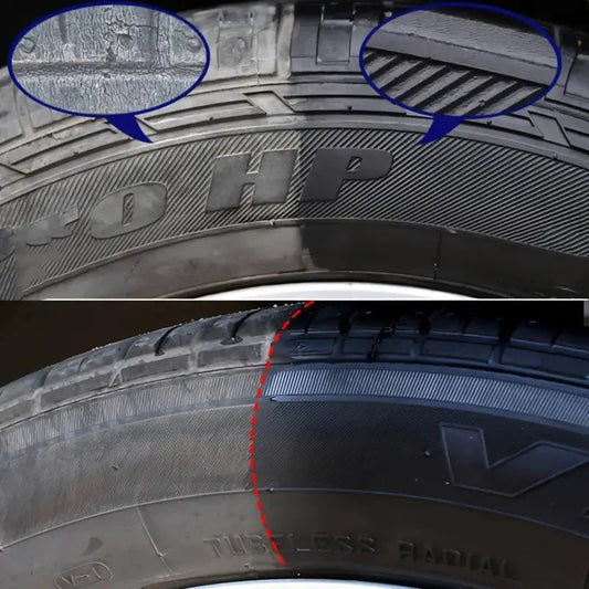Black Tire Wax, Water - Resistant Car Wheel Shine, Long - Lasting Protection. - WAREHOUSE SHOP