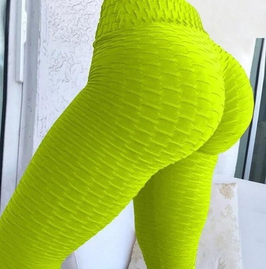 Booty Lifting Anti Cellulite Scrunch Leggings Without Pocket - WAREHOUSE SHOP