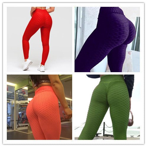 Booty Lifting Anti Cellulite Scrunch Leggings Without Pocket - WAREHOUSE SHOP
