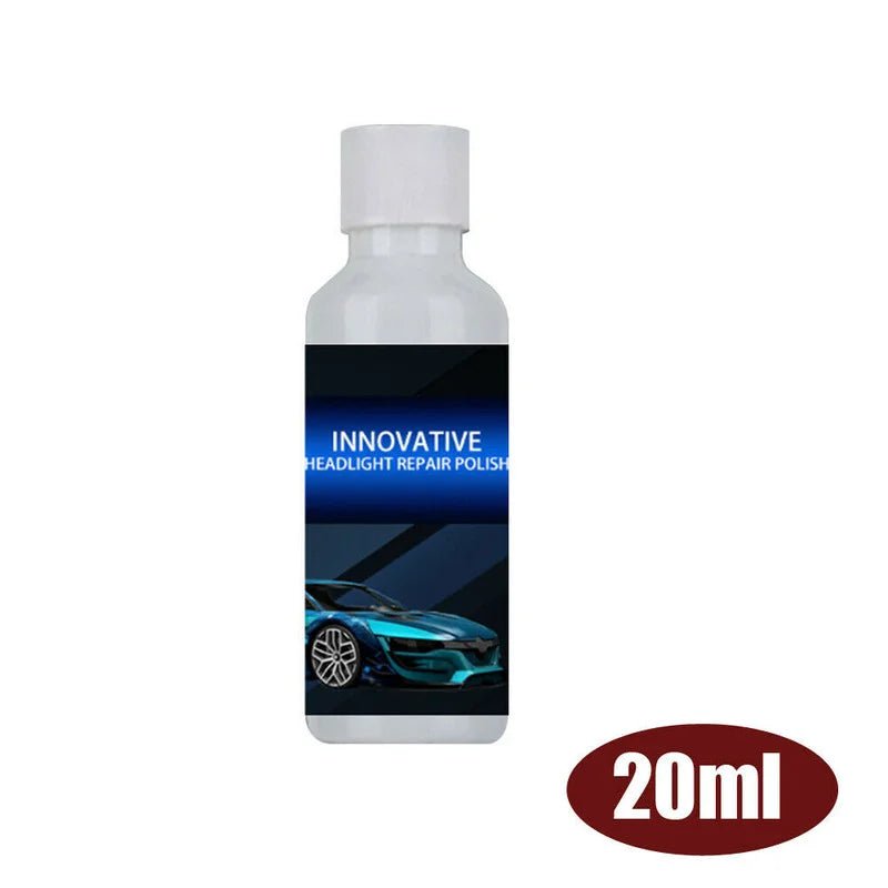 Car Headlight Repair Fluid Scratch Remove Headlight Polish Refurbishment Coating Oxidation Liquid Car Light Repair Agent Tools - WAREHOUSE SHOP