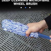 Car Tire and Rim Cleaning Brush Portable. - WAREHOUSE SHOP