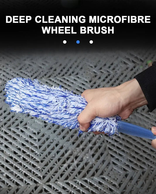Car Tire and Rim Cleaning Brush Portable. - WAREHOUSE SHOP