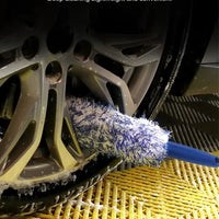 Car Tire and Rim Cleaning Brush Portable. - WAREHOUSE SHOP
