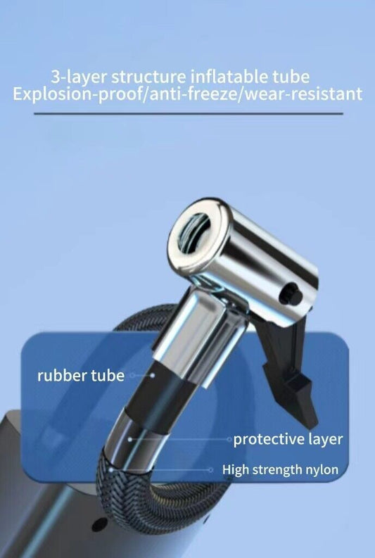 Car Tire Inflator Cordless Digital Display Rechargeable Tire Air Compressor - WAREHOUSE SHOP