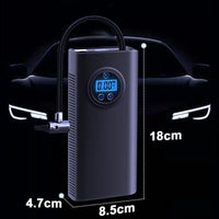 Car Tire Inflator Cordless Digital Display Rechargeable Tire Air Compressor - WAREHOUSE SHOP