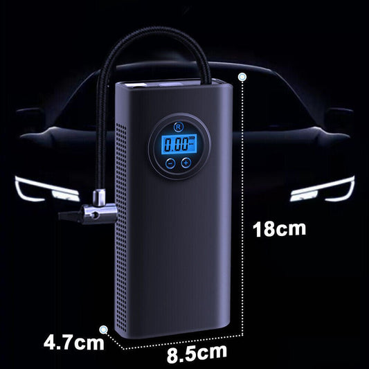 Car Tire Inflator Cordless Digital Display Rechargeable Tire Air Compressor - WAREHOUSE SHOP