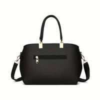 Chic shoulder bag for women featuring a bowknot accent, spacious compartments, and versatile style for work, outings, or daily wear. - WAREHOUSE SHOP