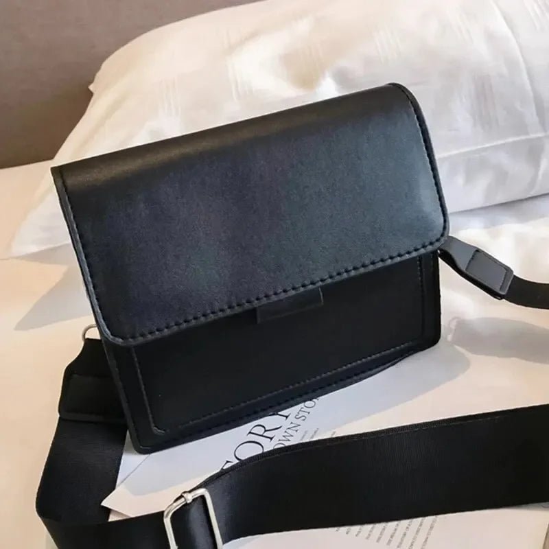 Classic Fashion Crossbody Bag. PU Leather Bags for Women, Travel Handbag, Ladies Shoulder strap Bag. - WAREHOUSE SHOP