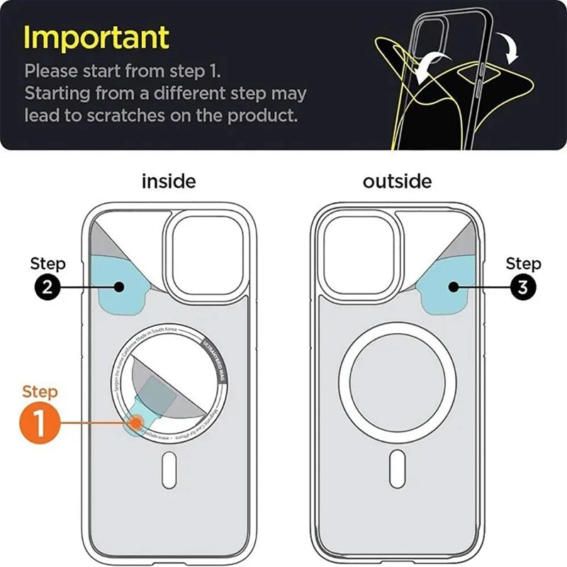 Clear Phone Case For iPhone 11 12 13 14 15 Pro Max For Magsafe Magnetic Wireless Charging Magsafe Case 7 8 XR XsMax Cover Case - WAREHOUSE SHOP