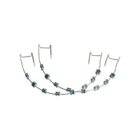 Clip - On Teeth Braces with Metal Wires & Ligature Ties – Temporary Dental Decoration - WAREHOUSE SHOP