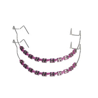 Clip - On Teeth Braces with Metal Wires & Ligature Ties – Temporary Dental Decoration - WAREHOUSE SHOP