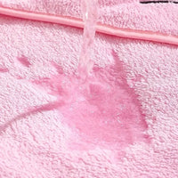 Coral Velvet Children’s Cape Bath Towel – soft and absorbent newborn bath wrap with cute cartoon design. Perfect for babies and toddlers after bath time. - WAREHOUSE SHOP
