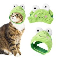 Cute Cat Hat Plush – Winter Knitted Pet Hat for Puppies & Kittens, Cosplay & Party Accessories - WAREHOUSE SHOP