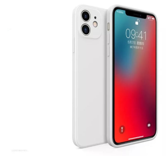 Suitable For All-inclusive Magic Cube Drop Protection Of Straight-edge Liquid Phone Case
