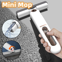 Mini Squeeze Mop - Portable Floor Glass & Screen Cleaner