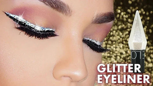 Diamond Shiny Eye Liners Eyeshadow Waterproof Silver Rose Gold Color Glitter Sequins Eyeliner Eye Shadow Makeup Beauty Cosmetics - WAREHOUSE SHOP