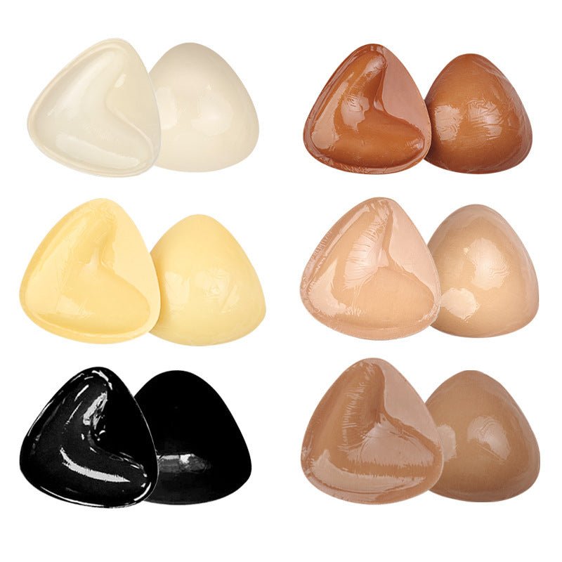 Double Sided Adhesive Sticky Bra Inserts Push Up Thick Sponge Breast Lift Pads Women Swimsuit Bikini Cup Enhancer - WAREHOUSE SHOP