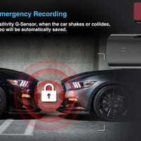 E - ACE UHD 4K Dashcam With GPS WiFi Night Vision 24h Parking Loop Dual Channel Recording 4K Front and 1080P Rear Dual Lens - WAREHOUSE SHOP