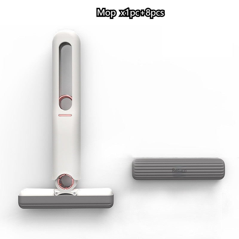 Mini Squeeze Mop - Portable Floor Glass & Screen Cleaner