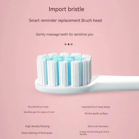 Electric Ultrasonic Toothbrush – 6 Speed Modes | Soft Bristles | USB Rechargeable | Waterproof | Adult Tooth Cleaner | Automatic Couple Set - WAREHOUSE SHOP