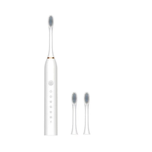 Electric Ultrasonic Toothbrush – 6 Speed Modes | Soft Bristles | USB Rechargeable | Waterproof | Adult Tooth Cleaner | Automatic Couple Set - WAREHOUSE SHOP