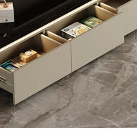 Elegant Space Saving TV Stand Eco Friendly Materials Sustainable Modern Aesthetics TV Stand Sliding Doors Living Room Furniture - WAREHOUSE SHOP