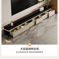 Elegant Space Saving TV Stand Eco Friendly Materials Sustainable Modern Aesthetics TV Stand Sliding Doors Living Room Furniture - WAREHOUSE SHOP