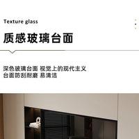 Elegant Space Saving TV Stand Eco Friendly Materials Sustainable Modern Aesthetics TV Stand Sliding Doors Living Room Furniture - WAREHOUSE SHOP