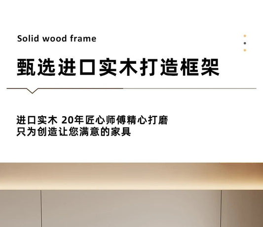 Elegant Space Saving TV Stand Eco Friendly Materials Sustainable Modern Aesthetics TV Stand Sliding Doors Living Room Furniture - WAREHOUSE SHOP