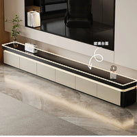 Elegant Space Saving TV Stand Eco Friendly Materials Sustainable Modern Aesthetics TV Stand Sliding Doors Living Room Furniture - WAREHOUSE SHOP