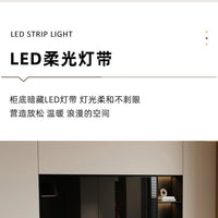 Elegant Space Saving TV Stand Eco Friendly Materials Sustainable Modern Aesthetics TV Stand Sliding Doors Living Room Furniture - WAREHOUSE SHOP