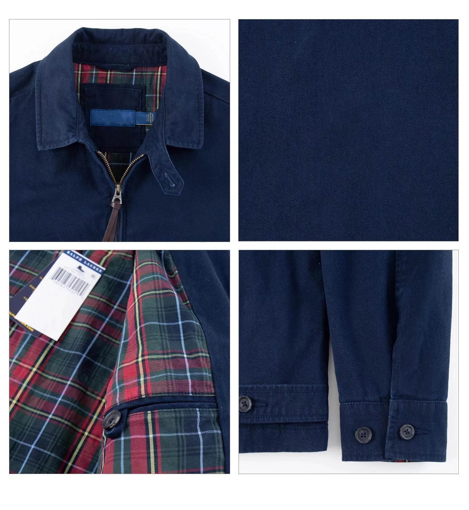 European and American Popular Fashionable Comfortable Multi Pocket Jacket for Men's Casual Pure Cotton Lapel Windproof Jacket - WAREHOUSE SHOP