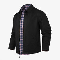 European and American Popular Fashionable Comfortable Multi Pocket Jacket for Men's Casual Pure Cotton Lapel Windproof Jacket - WAREHOUSE SHOP