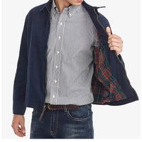 European and American Popular Fashionable Comfortable Multi Pocket Jacket for Men's Casual Pure Cotton Lapel Windproof Jacket - WAREHOUSE SHOP