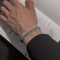 Fashion Personality Cuban Keel Bracelet Men - WAREHOUSE SHOP