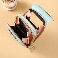 Fashion Screen Touch Lock, Cell Phone Bag. Women's Mobile Phone Card Holder. Crossbody Shoulder Bag - WAREHOUSE SHOP