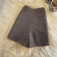 Fashionable All - match Slimming Woolen Wide - leg Pants - WAREHOUSE SHOP