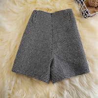 Fashionable All - match Slimming Woolen Wide - leg Pants - WAREHOUSE SHOP