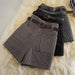 Fashionable All - match Slimming Woolen Wide - leg Pants - WAREHOUSE SHOP