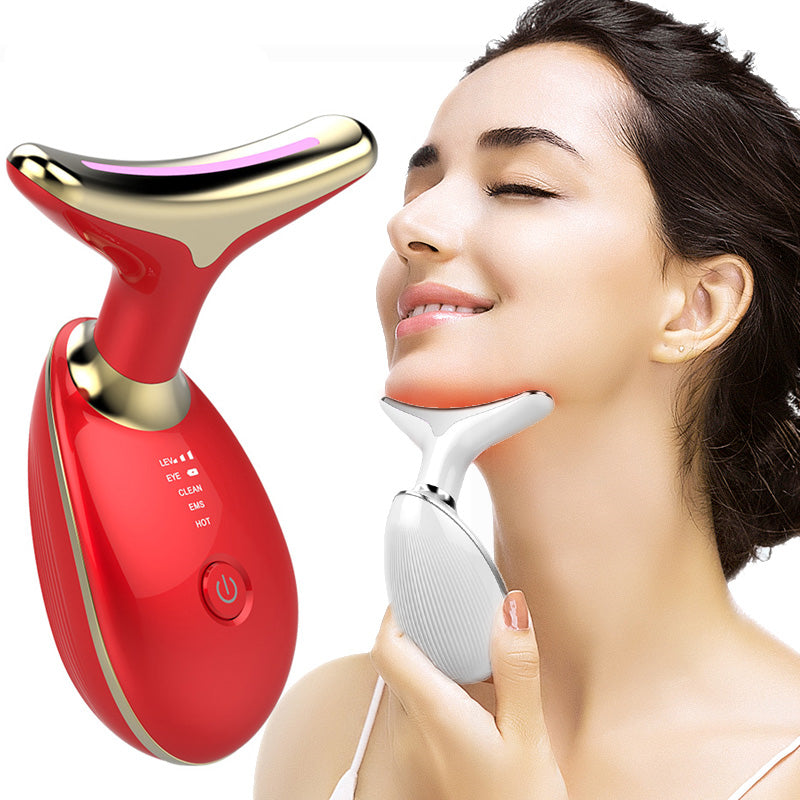 EMS Neck Lifting Massager - Microcurrent Wrinkle Remover & Tightener